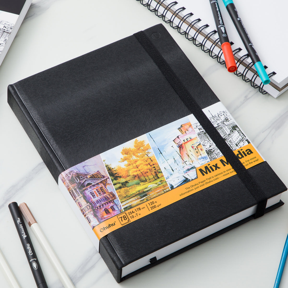 Ohuhu Mix Media Pad for Multiple Techniques