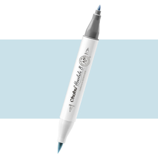 Ohuhu Honolulu B B03 (Replace B030) Individual Marker, Brush & Fine
