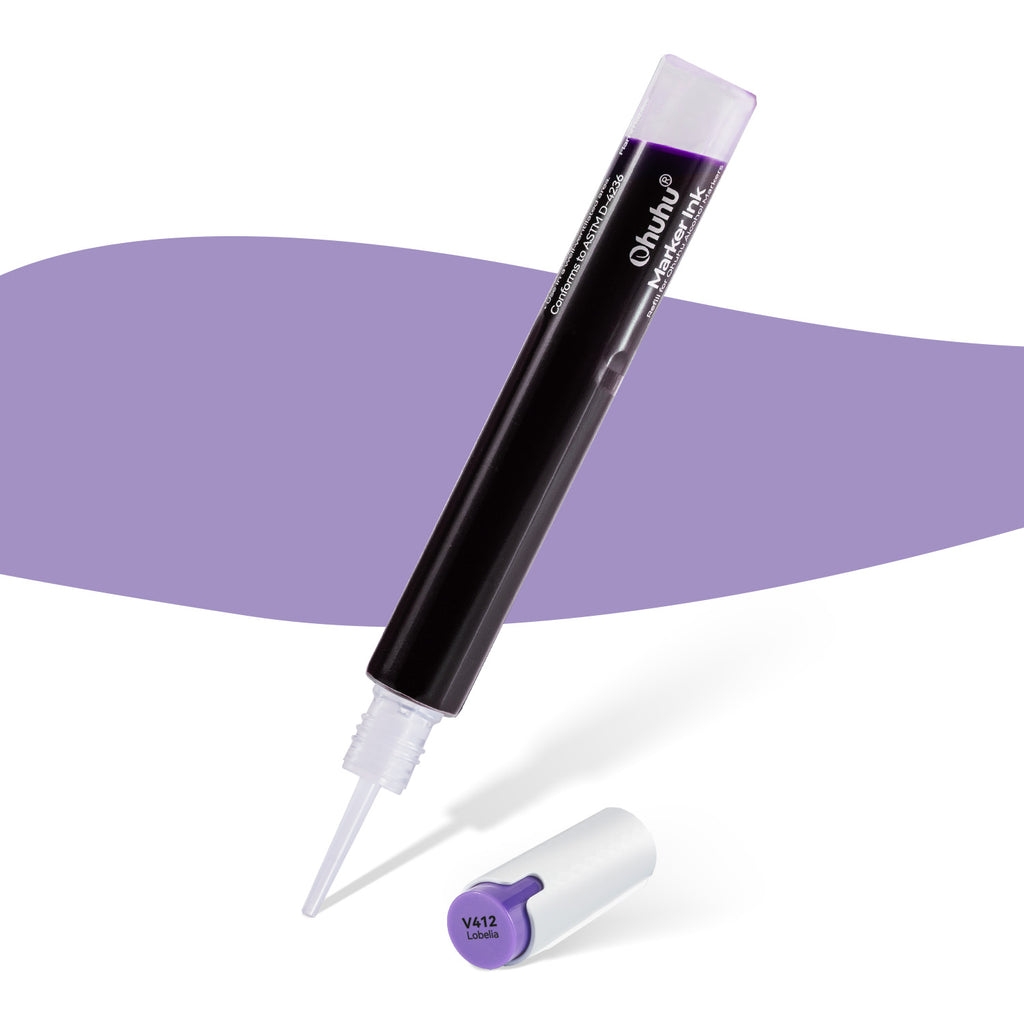 Ohuhu Marker Ink V412 / V270 Refill for Alcohol marker