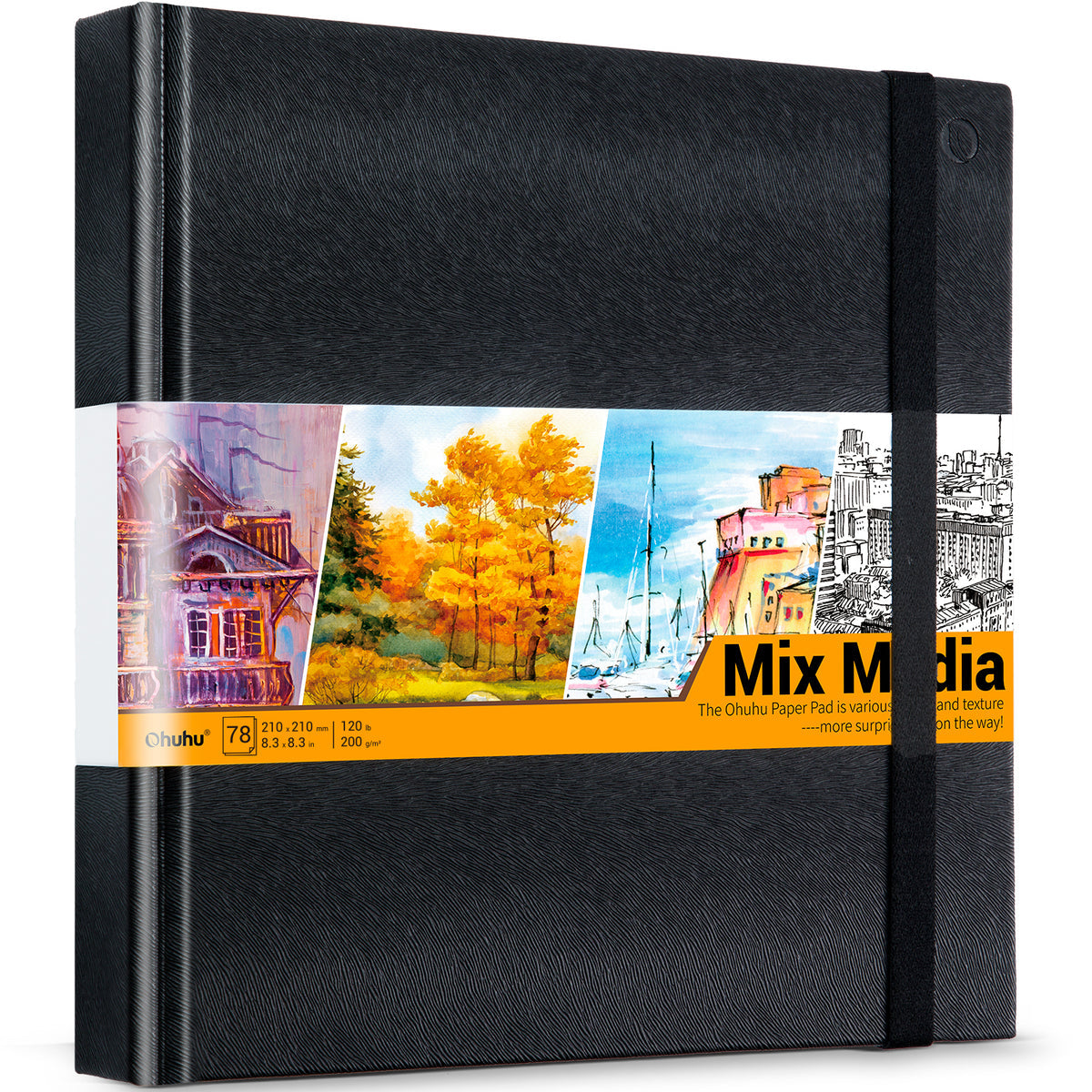 Ohuhu Mix Media Pad for Multiple Techniques