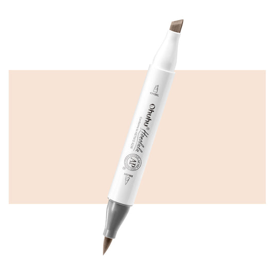 Ohuhu Honolulu R18 / YR04 Individual Marker, Brush & Chisel