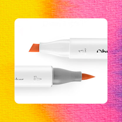 Ohuhu Honolulu BG3 / BV31 Individual Marker, Brush & Chisel