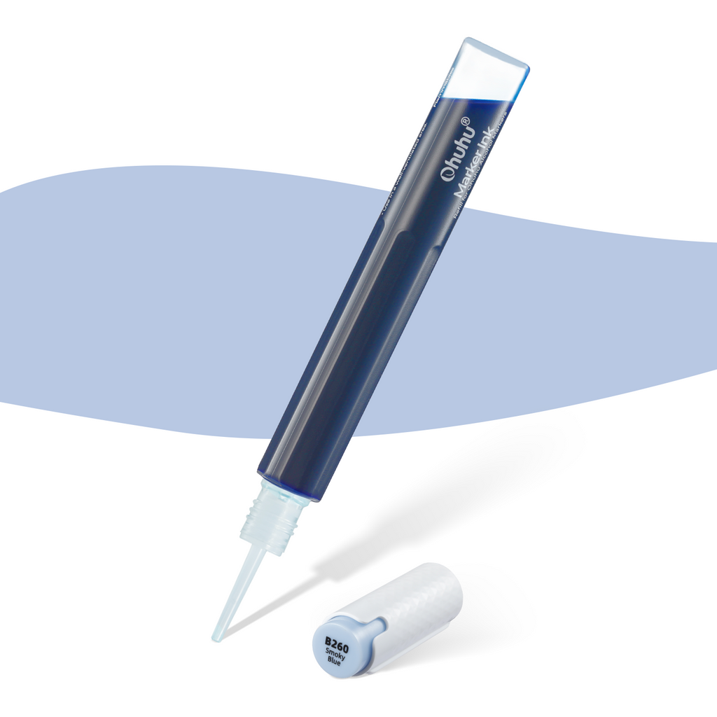 Ohuhu Marker Ink BV48 / B291 / B260 Refill for Alcohol marker