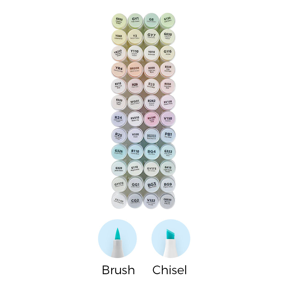 Ohuhu Honolulu Brush Markers - Small Set